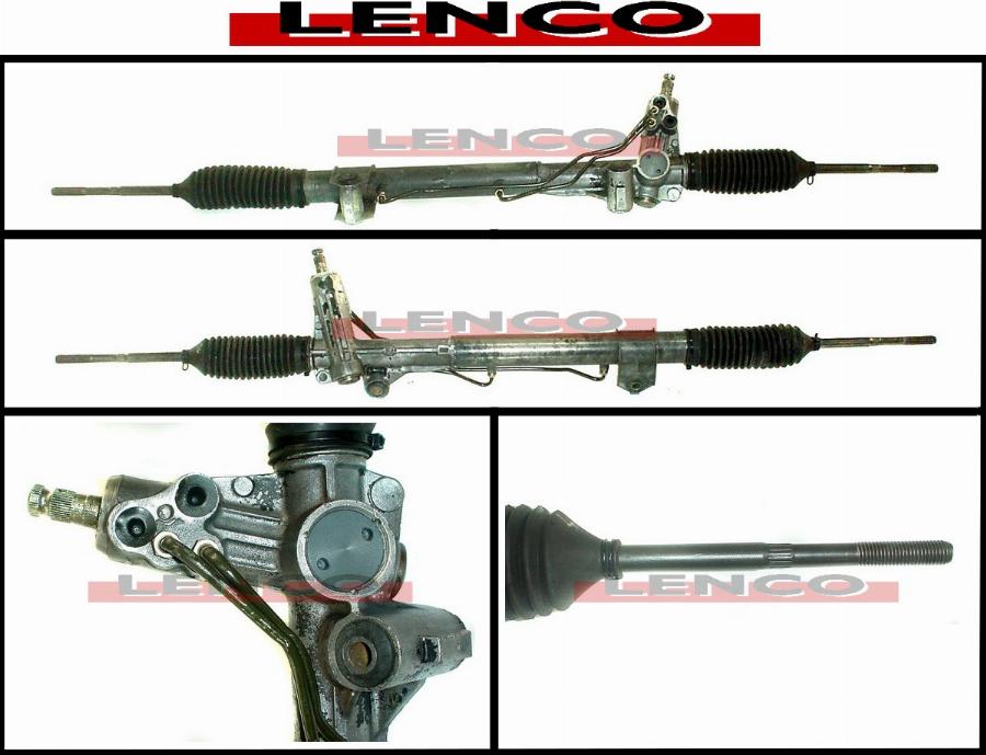 Lenco SGA407L - Рулевой механизм, рейка www.autospares.lv