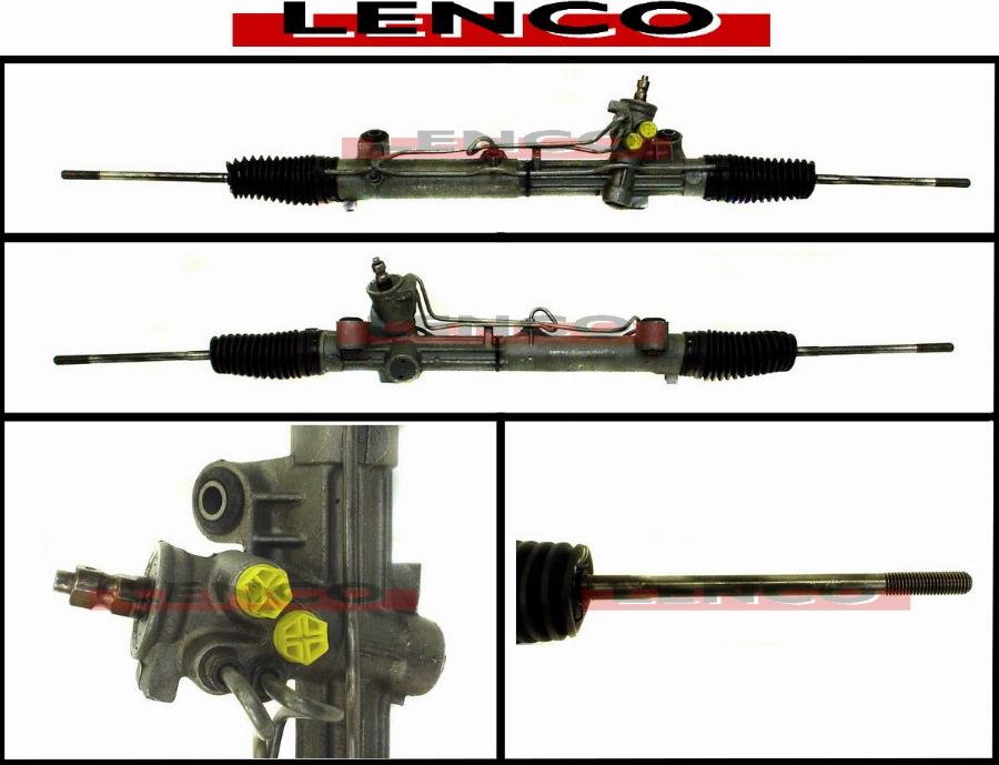 Lenco SGA634L - Рулевой механизм, рейка www.autospares.lv