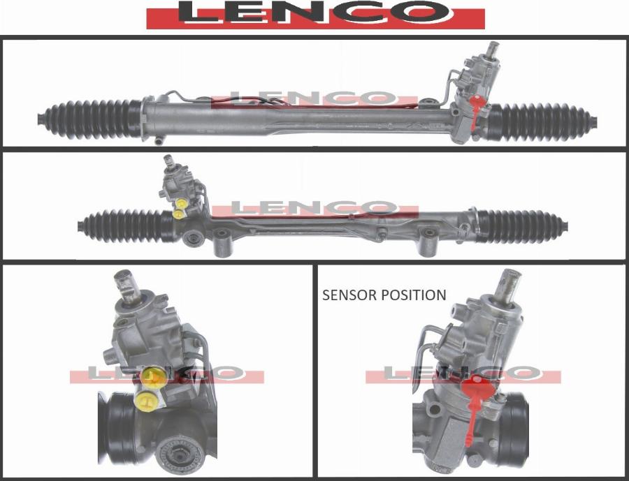 Lenco SGA006L - Stūres mehānisms www.autospares.lv