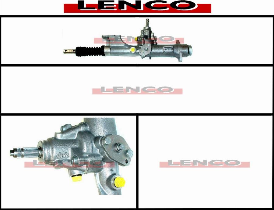 Lenco SGA295L - Рулевой механизм, рейка www.autospares.lv