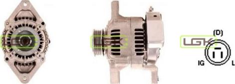 LGK 445847 - Alternator www.autospares.lv