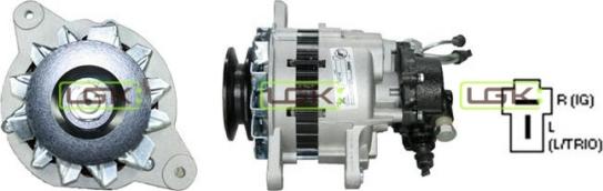 LGK 445728 - Ģenerators www.autospares.lv