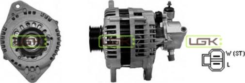 LGK 446570 - Alternator www.autospares.lv