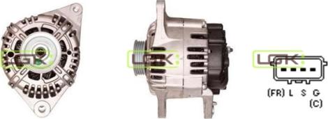 LGK 446571 - Alternator www.autospares.lv