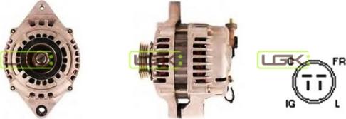 LGK 446041 - Alternator www.autospares.lv