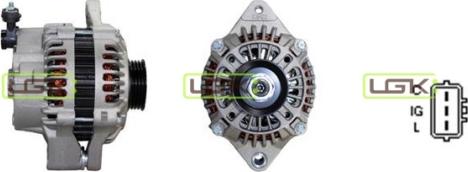 LGK 446020 - Генератор www.autospares.lv