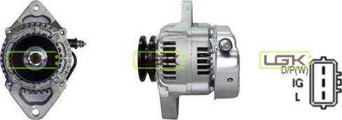 LGK 446852 - Alternator www.autospares.lv