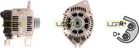 LGK 440972 - Ģenerators www.autospares.lv