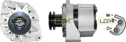 LGK 440466 - Ģenerators www.autospares.lv