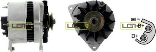 LGK 440472 - Ģenerators www.autospares.lv