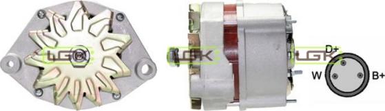 LGK 440665 - Alternator www.autospares.lv