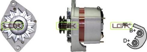 LGK 440663 - Ģenerators www.autospares.lv