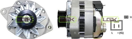 LGK 440674 - Alternator www.autospares.lv