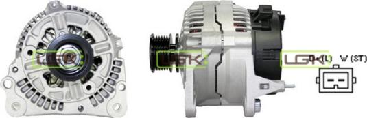 LGK 440883 - Alternator www.autospares.lv