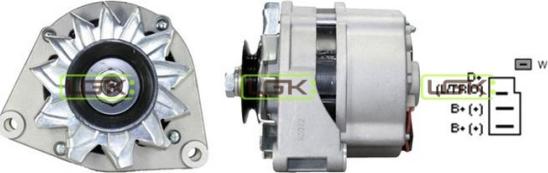 LGK 440234 - Ģenerators www.autospares.lv