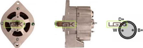 LGK 440277 - Alternator www.autospares.lv