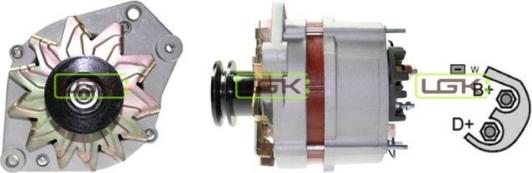 LGK 440757 - Alternator www.autospares.lv