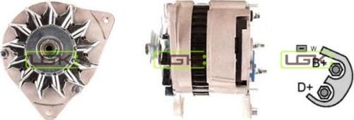 LGK 440707 - Alternator www.autospares.lv