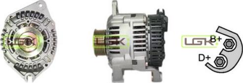 LGK 440786 - Alternator www.autospares.lv