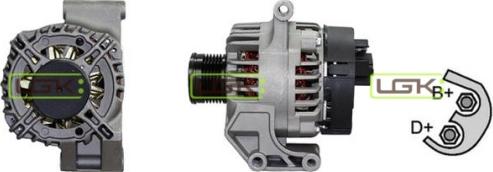 LGK 441976 - Alternator www.autospares.lv