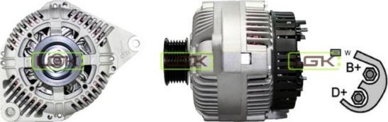 LGK 441456 - Ģenerators www.autospares.lv