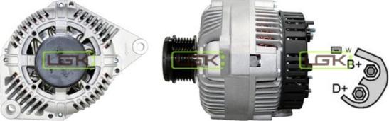 LGK 441450 - Alternator www.autospares.lv