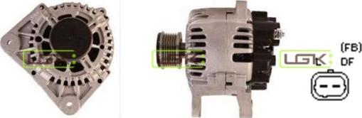 LGK 441461 - Alternator www.autospares.lv