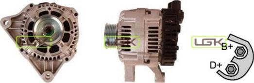 LGK 441589 - Alternator www.autospares.lv