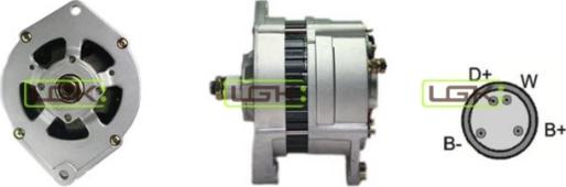 LGK 441585 - Alternator www.autospares.lv