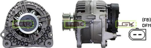 LGK 441694 - Alternator www.autospares.lv