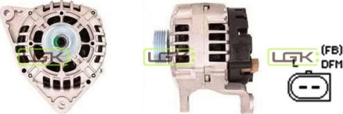 LGK 441693 - Alternator www.autospares.lv