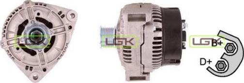 LGK 441640 - Генератор www.autospares.lv