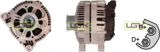 LGK 441656 - Ģenerators www.autospares.lv