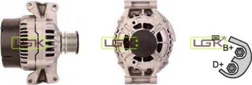 LGK 441636 - Alternator www.autospares.lv