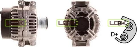 LGK 441628 - Alternator www.autospares.lv