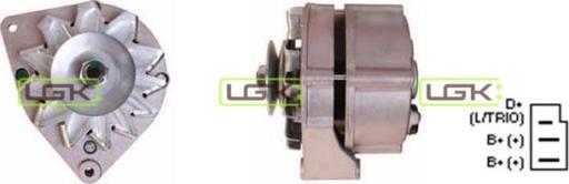 LGK 441057 - Генератор www.autospares.lv