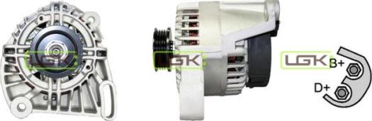 LGK 441037 - Ģenerators www.autospares.lv