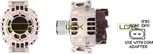 LGK 441899 - Ģenerators www.autospares.lv