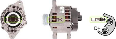 LGK 441845 - Ģenerators www.autospares.lv