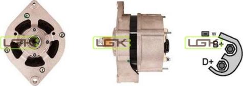 LGK 441345 - Alternator www.autospares.lv