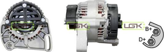 LGK 441301 - Ģenerators www.autospares.lv