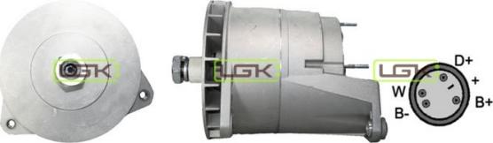 LGK 441383 - Alternator www.autospares.lv