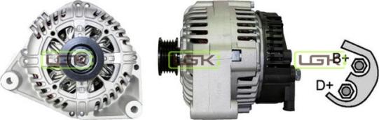 LGK 441297 - Alternator www.autospares.lv