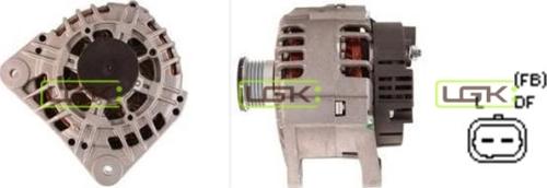 LGK 441792 - Ģenerators www.autospares.lv