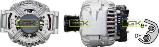 LGK 441708 - Ģenerators www.autospares.lv