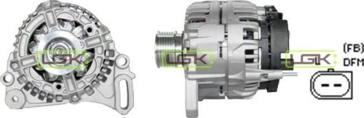 LGK 441715 - Alternator www.autospares.lv