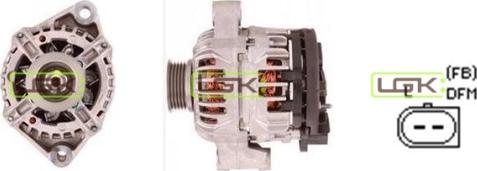 LGK 441710 - Ģenerators www.autospares.lv