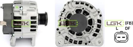 LGK 441774 - Alternator www.autospares.lv