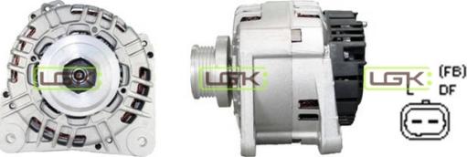 LGK 442463 - Генератор www.autospares.lv