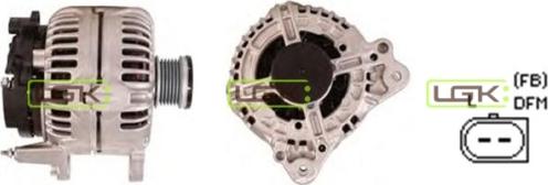 LGK 442408 - Alternator www.autospares.lv